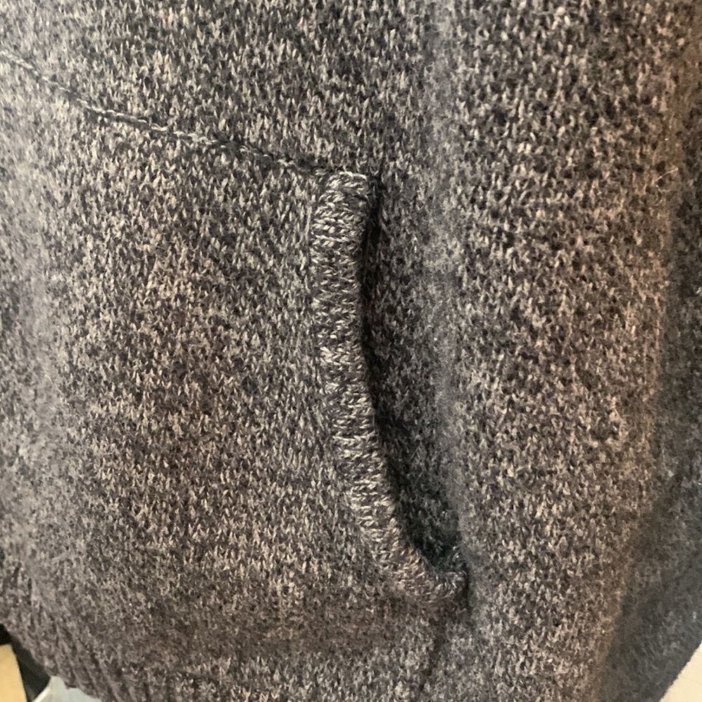 Gap Medium Hooded Sweater Long Sleeve Pouch Pocket Unisex Jacket Hoodie 10% Wool - Picture 5 of 12